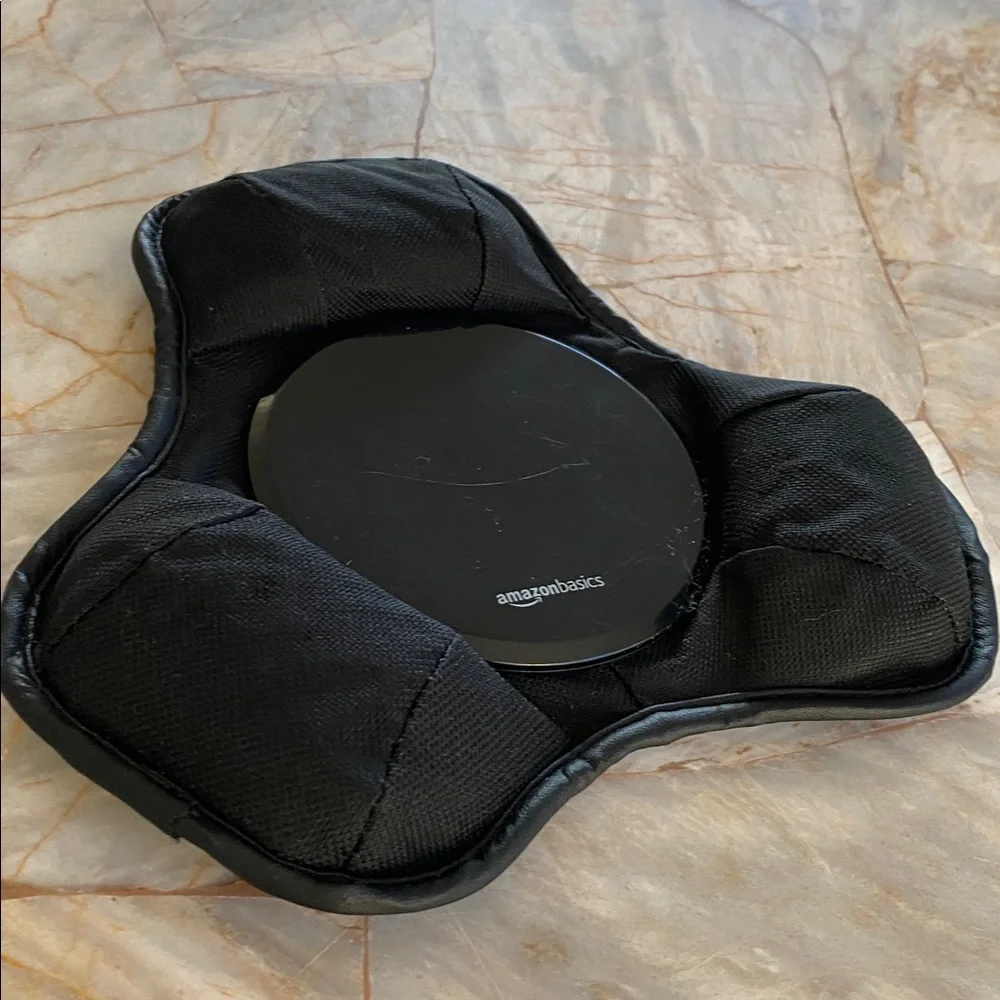 Amazon Basics Black Camera Lens Cap Holder